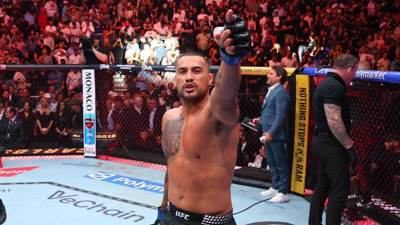 UFC 327 results: Carlos Ulberg stuns Jiří Procházka to win light heavyweight title