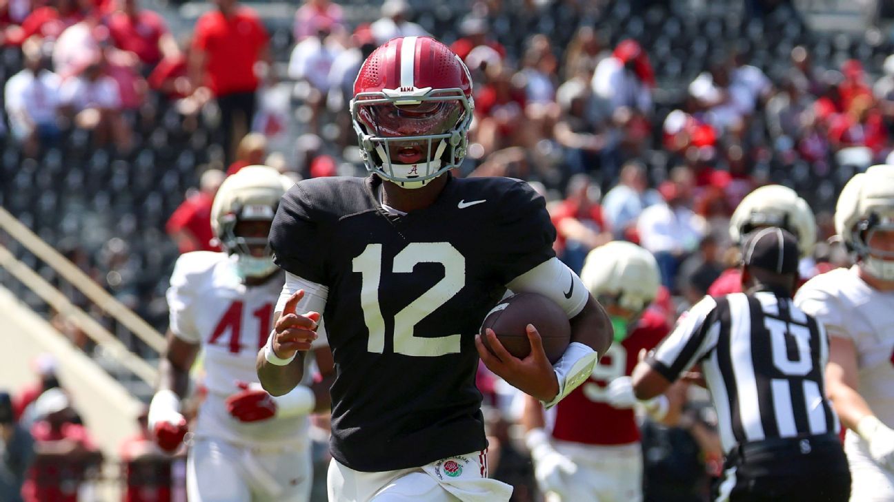 Russell delivers 'video game' vibe to Tide offense