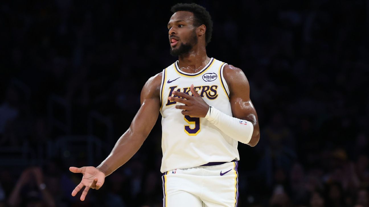 Bronny's Nike 'B9' logo trademark filing denied