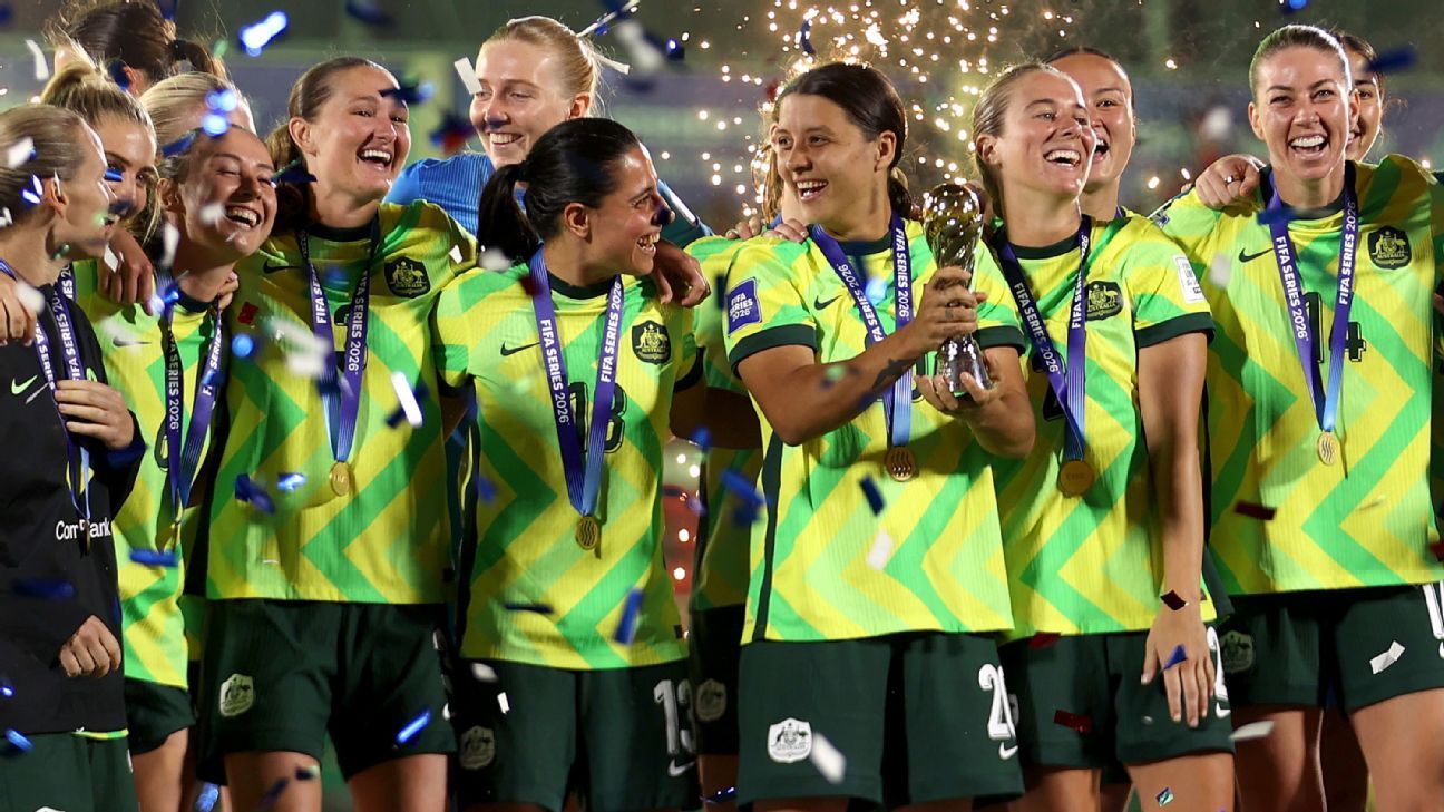 Kerr nets 75th international goal as Matildas beat Kenya