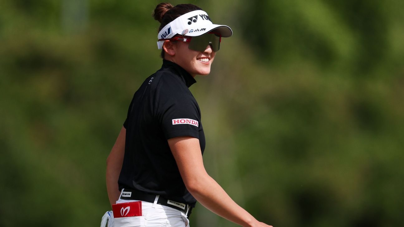 Iwai shoots 63, leads LPGA's LA Championship