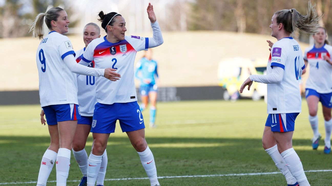 Hampton and Russo star in hard-fought England win over Iceland