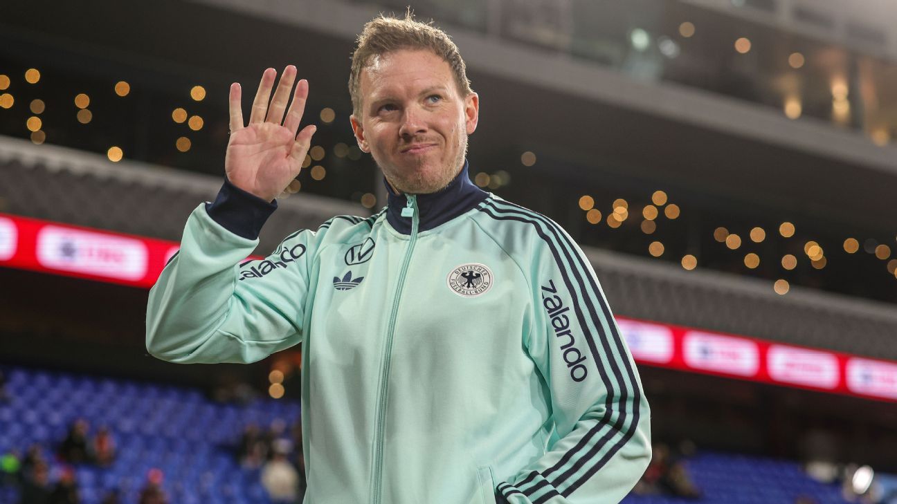Julian Nagelsmann, el DT más joven del Mundial 2026, busca la recuperación de Alemania - ESPN