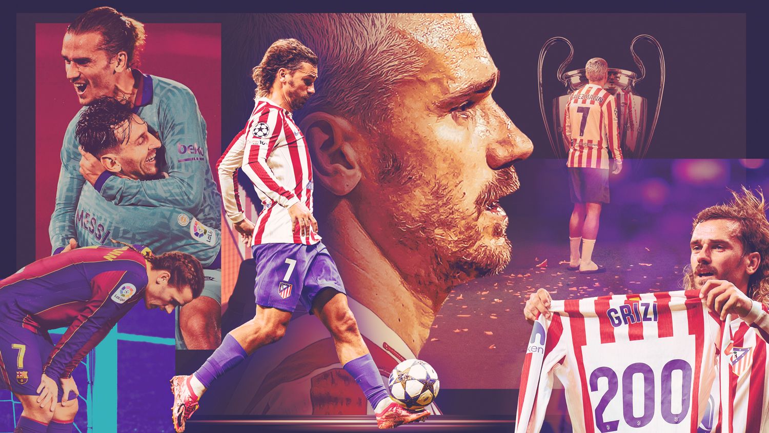 Griezmann is already an Atlético legend. Can he win Champions League and leave for MLS on a high?