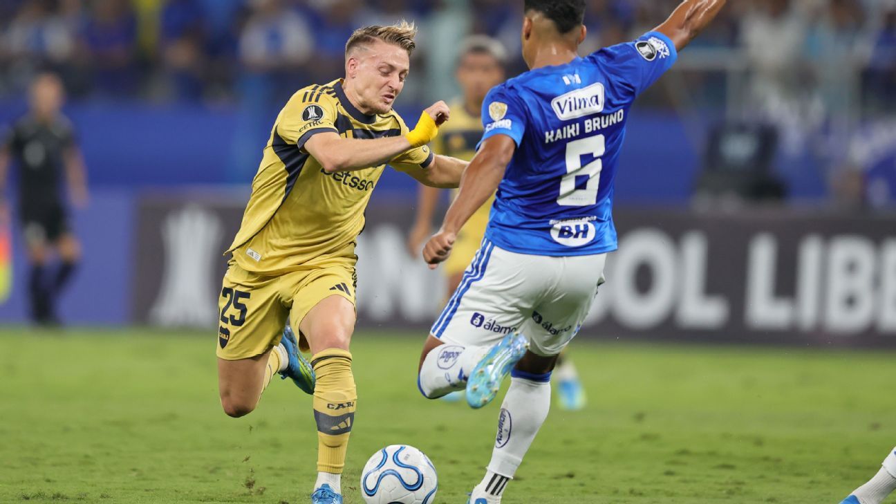 Boca no pudo sostenerlo y Cruzeiro le ganó sobre el final en Brasil, en un  duelo clave de CONMEBOL Libertadores - ESPN