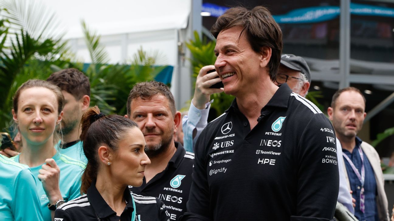 Toto Wolff defende que críticos da F1 "devem se esconder" após Grande Prêmio de Miami