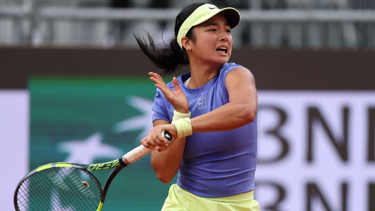 Alex Eala é eliminada por Elena Rybakina na terceira rodada do Aberto da Itália