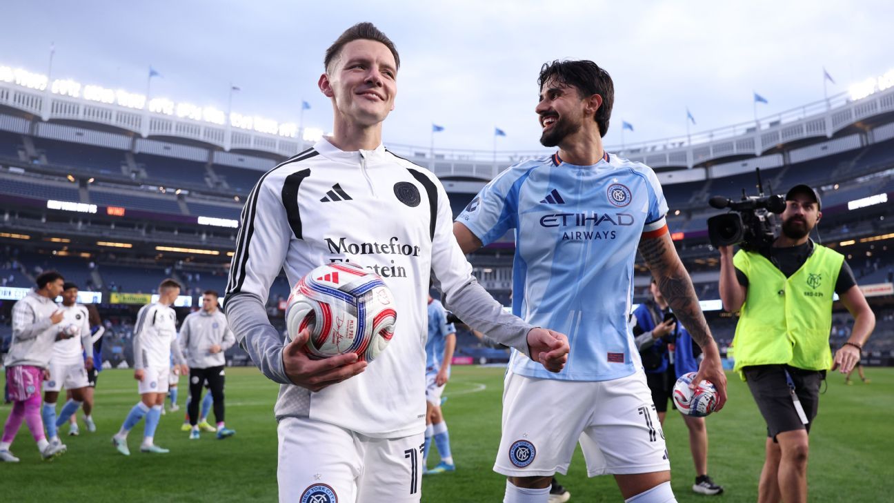 NYCFC soar after Wolf's stellar hat trick