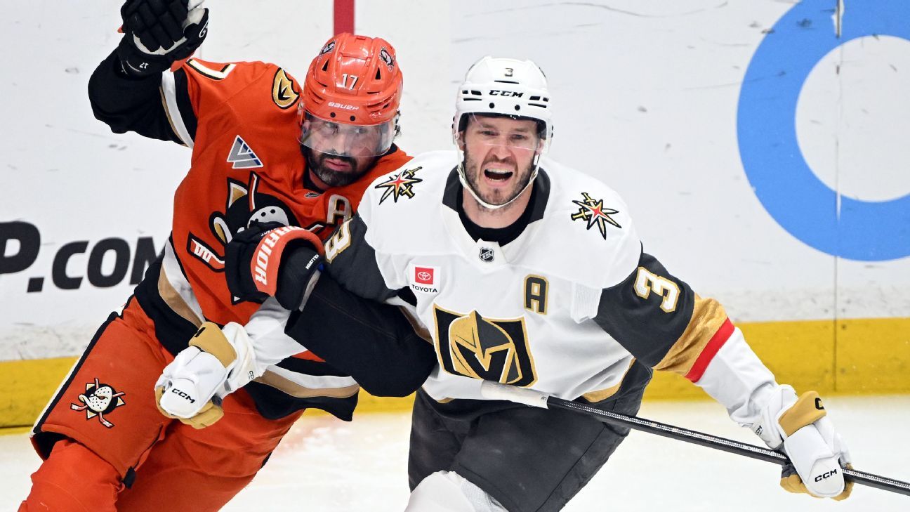 Golden Knights' Brayden McNabb Suspended One Game for Interference on Ryan Poehling
