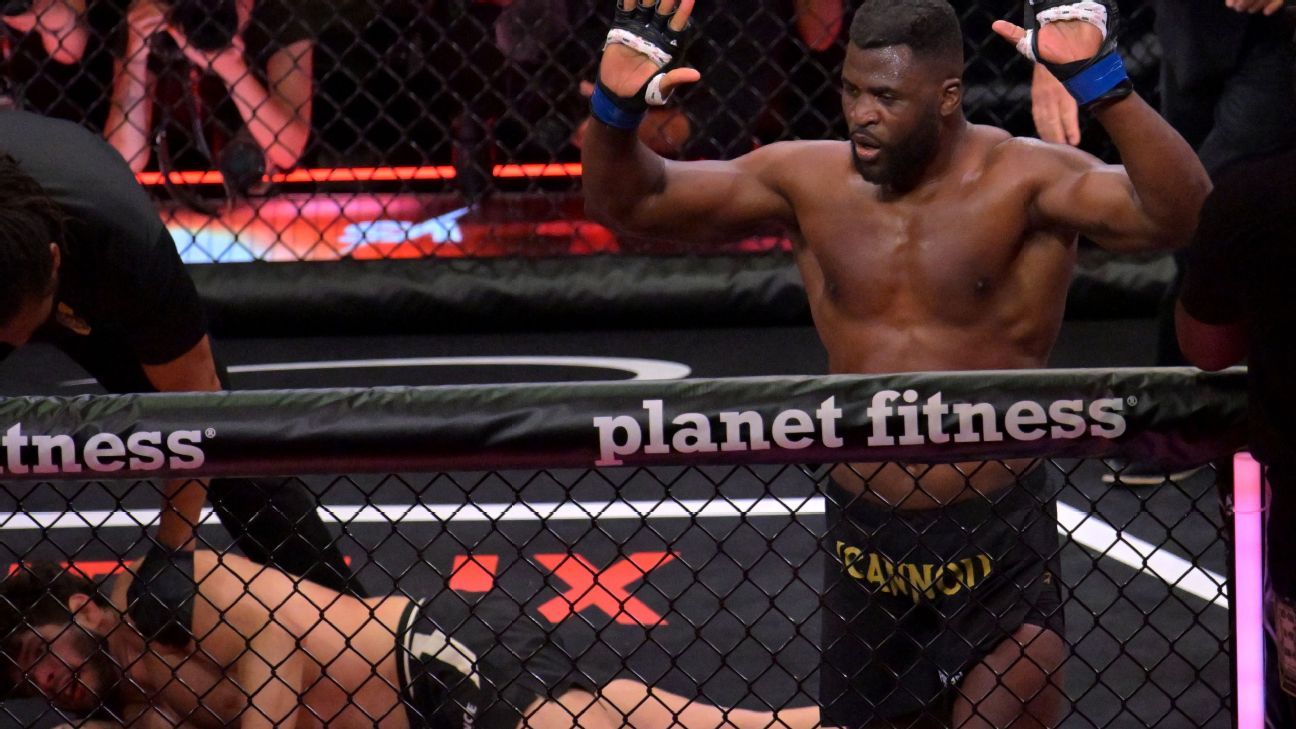 Ngannou blitzes Lins, stakes claim as 'best' HW