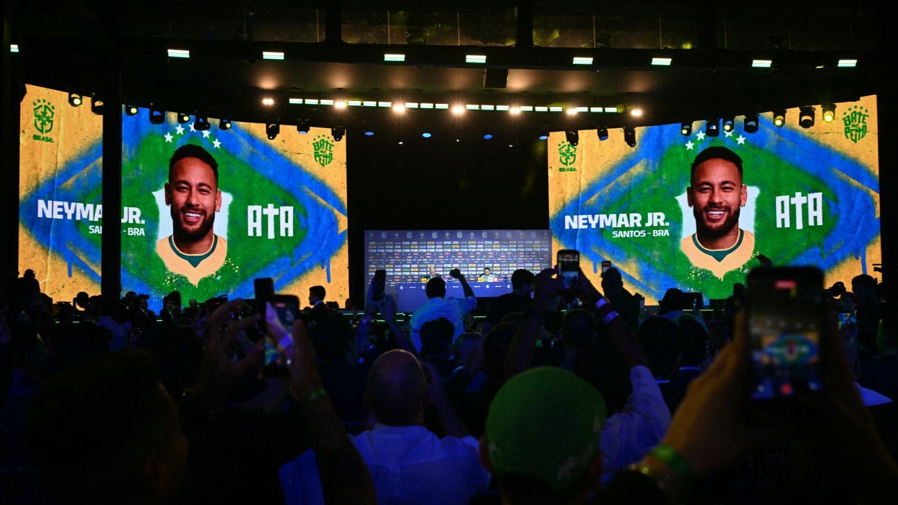 Neymar: I cried for hours after Brazil WC pick
