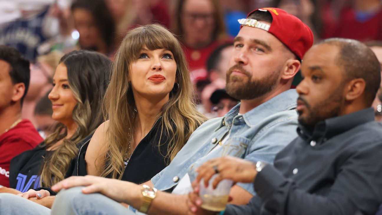 👀 Celebrities at NBA playoffs: Taylor Swift, more...