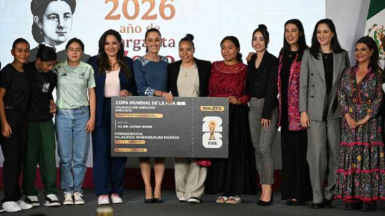 Mexico President Sheinbaum gives away her ticket to World Cup opener