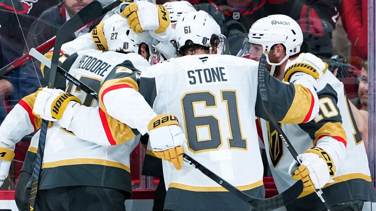 Hertl Secures Game 1 Victory for Knights With Late Third-Period Goal