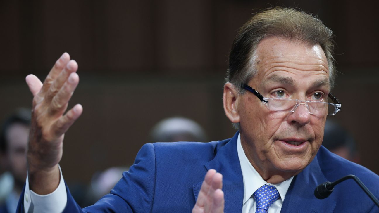 Nick Saban Addresses Congress in Support of College Sports Bill