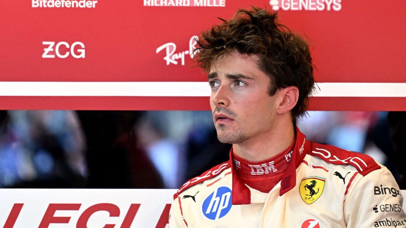 Charles Leclerc e Ferrari minimizam chances no GP de Mônaco após treinos