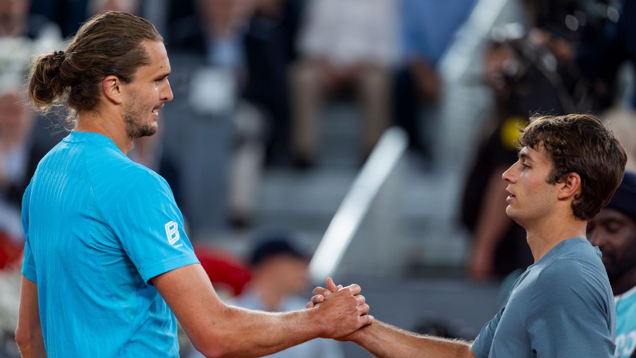 Zverev to face Cobolli in unexpected men's final