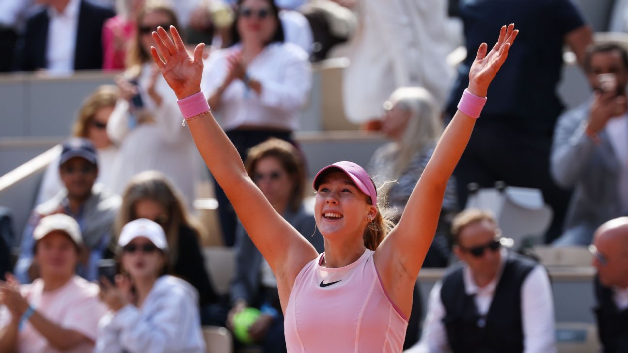 Mirra Andreeva Dominates, Becomes Youngest French Open Winner Since 1992