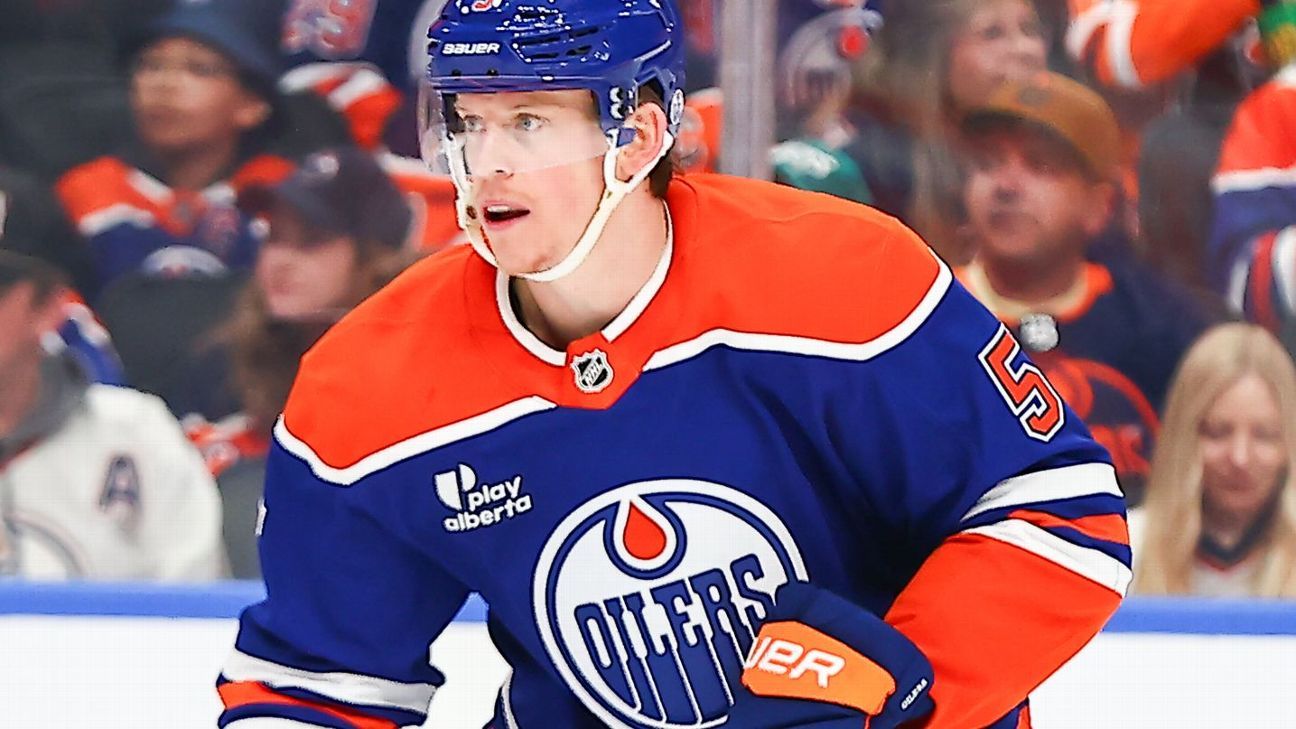 Oilers sign D-man Murphy to 5-year, $20.5M deal