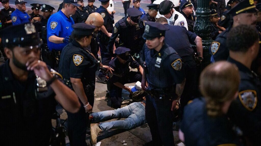 'Rowdy' Knicks watch party ends with 8 arrested