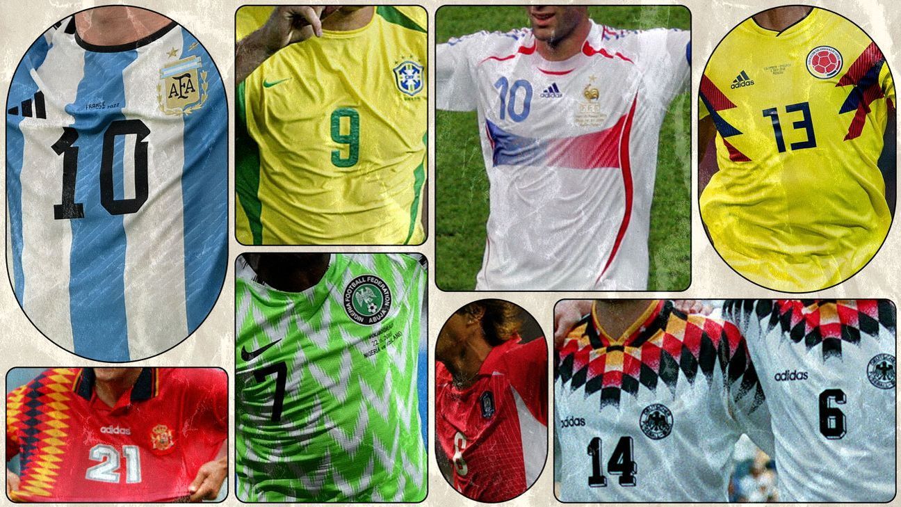 Democratic concepts, authentic storytelling and nostalgia: What makes a good World Cup jersey?