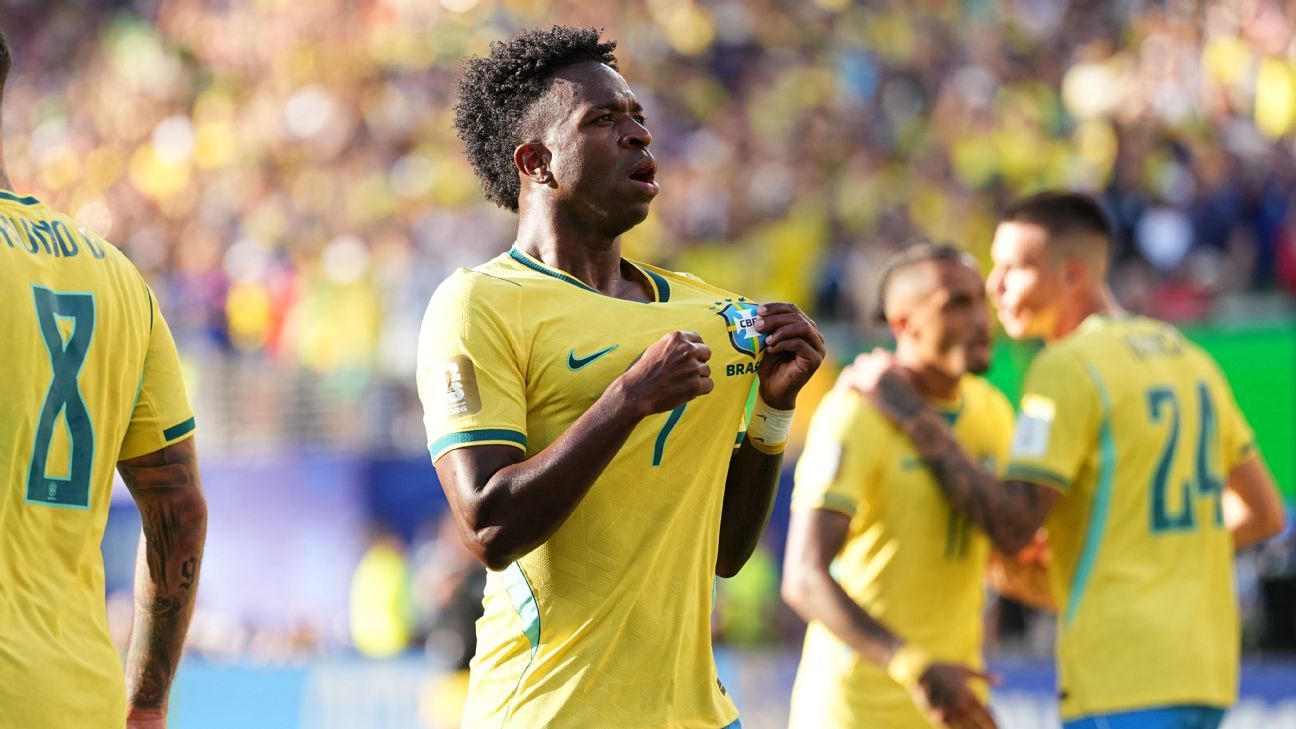 Vinícius Jr. Scores Equalizer as Brazil Draws with Morocco in World Cup Opener