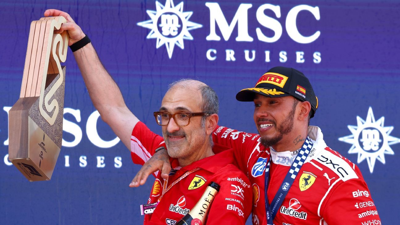 Hamilton: 'Never gave up hope' on Ferrari dream