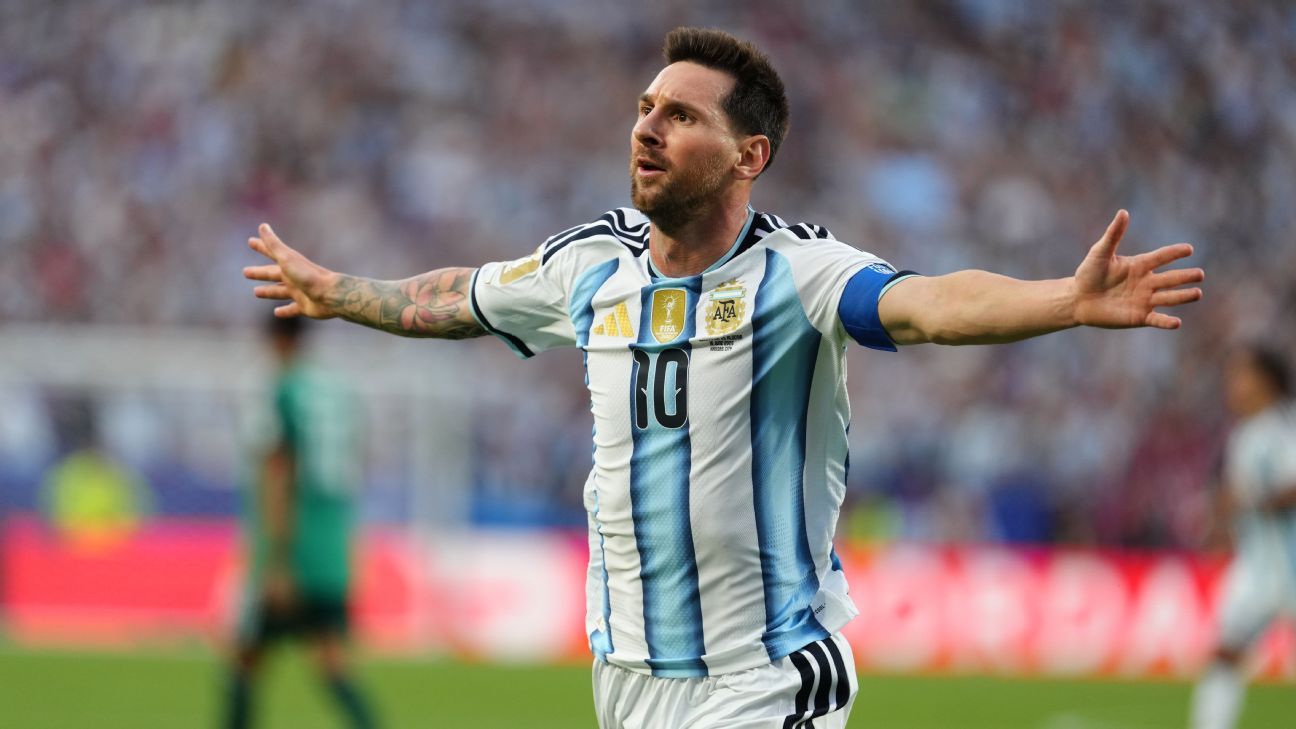Messi nets hat trick ties Klose record with 1th World Cup goal