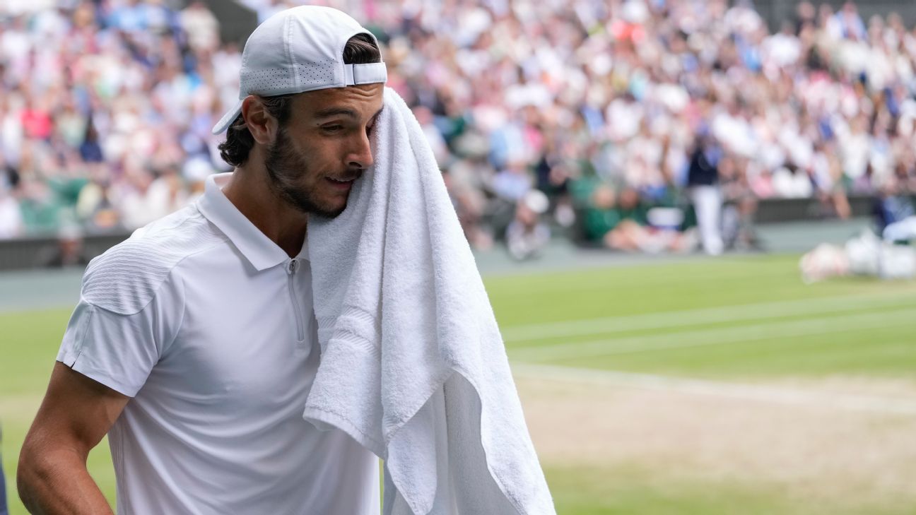 Musetti withdraws from Wimbledon with injury
