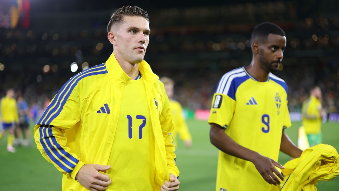 Potter: Sweden a 'threat' with Gyökeres, Isak duo