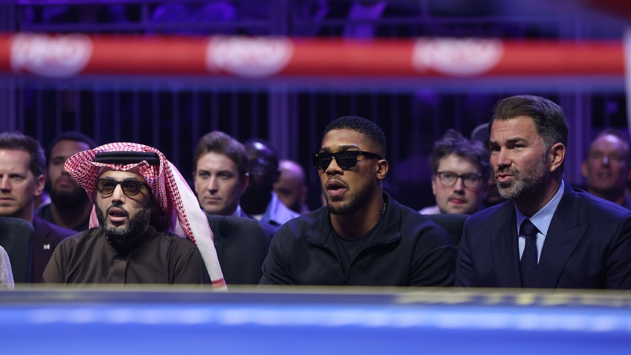 Hearn Confirms 'No Request' for Joshua-Fury Fight to Be Held in United States
