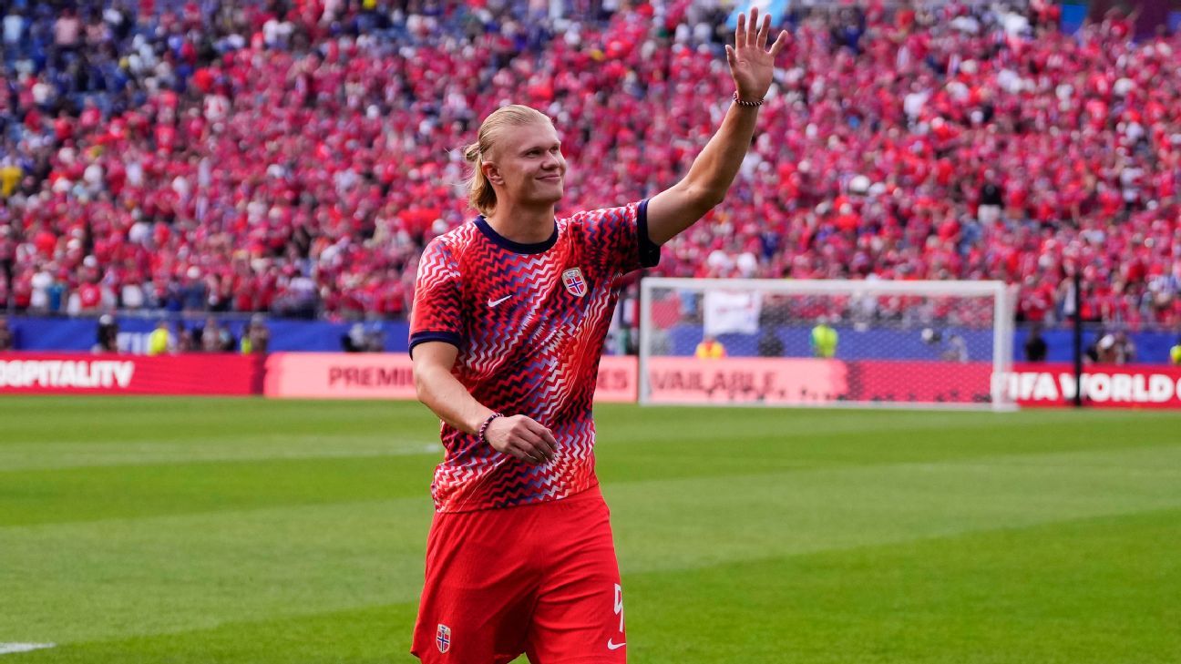 Norway manager: 'No-brainer' to sit Haaland Fri.