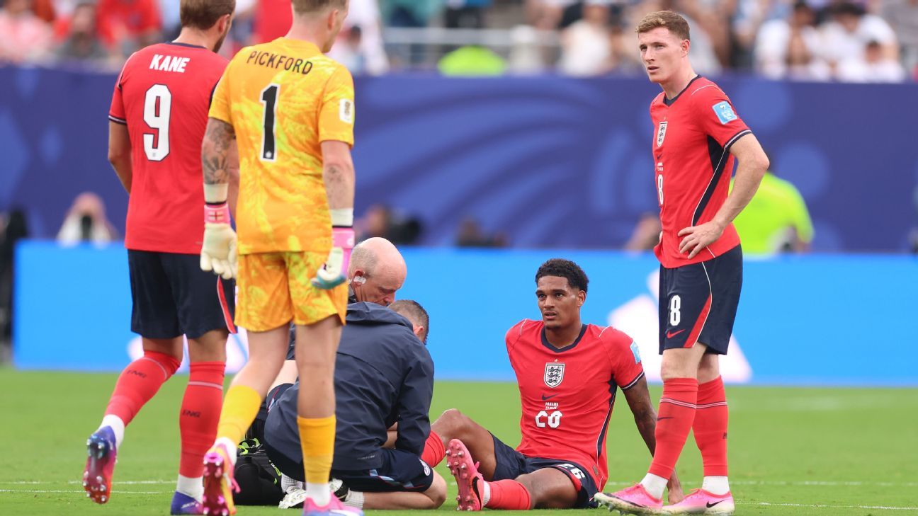 Tuchel admits worry as England injuries mount