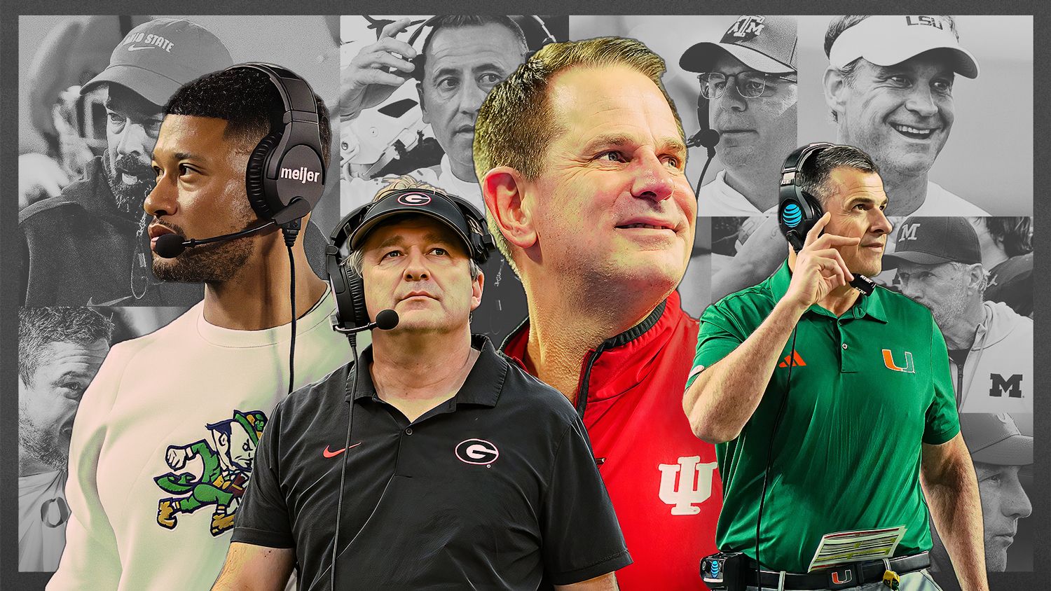Ranking college football's top coaches: Can Curt C...