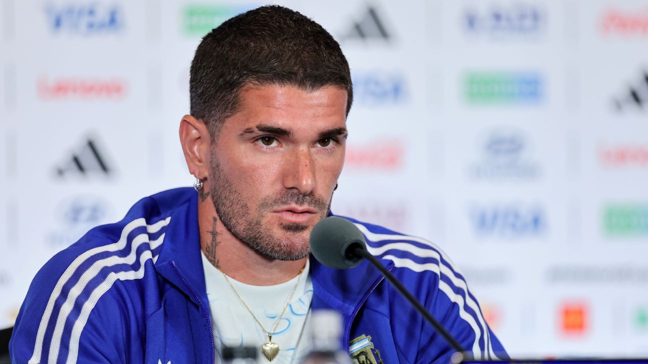Rodrigo de Paul warns Argentina to not look beyond Cape Verde Rodrigo de Paul warns Argentina to not look beyond Cape Verde