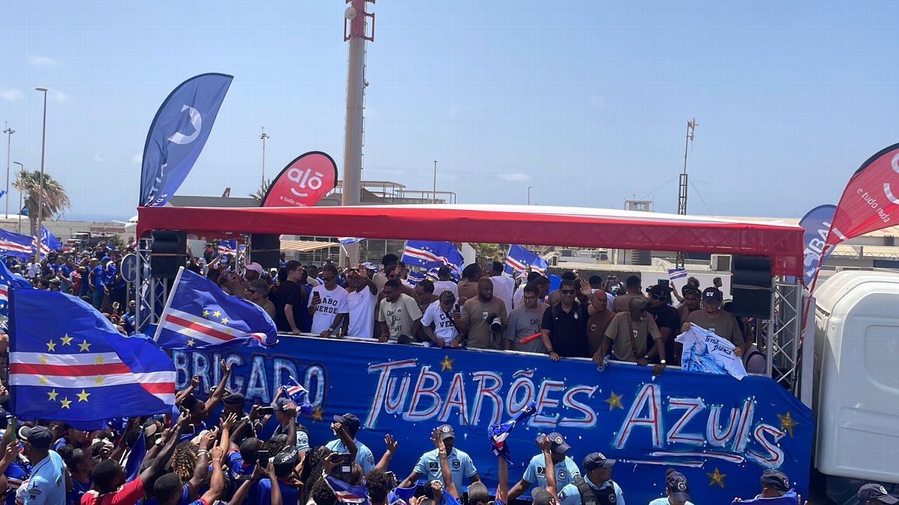 Emotivo regreso de la selección de Cabo Verde tras su debut en el Mundial 2026