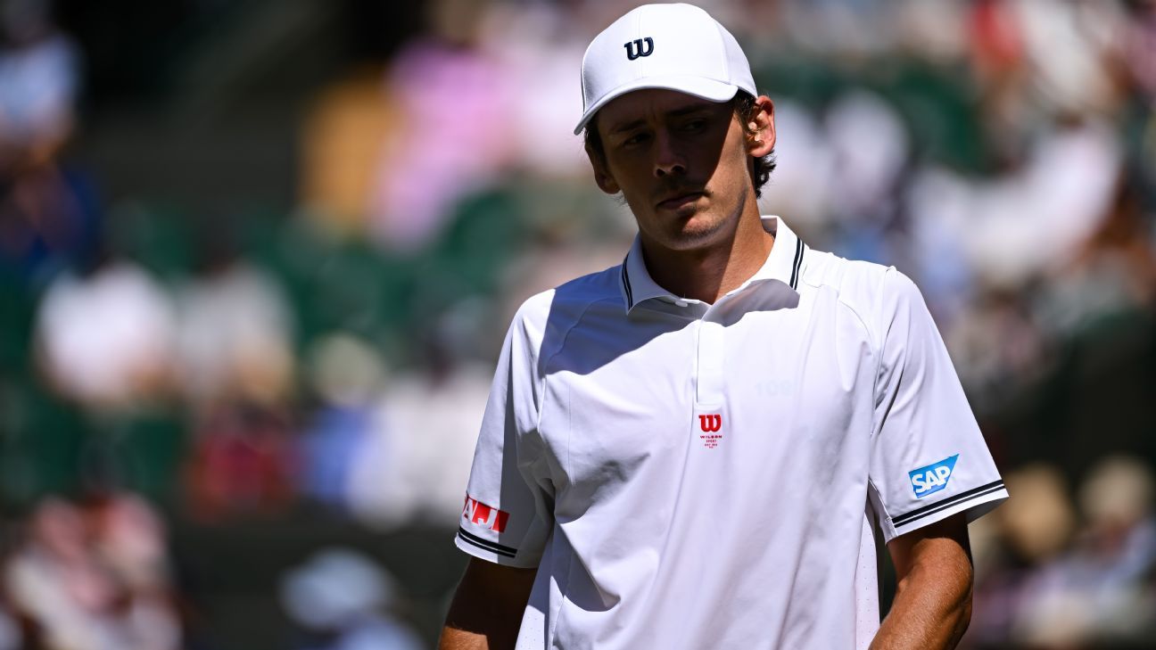 De Minaur on Wimbledon exit: 'It breaks me inside'...