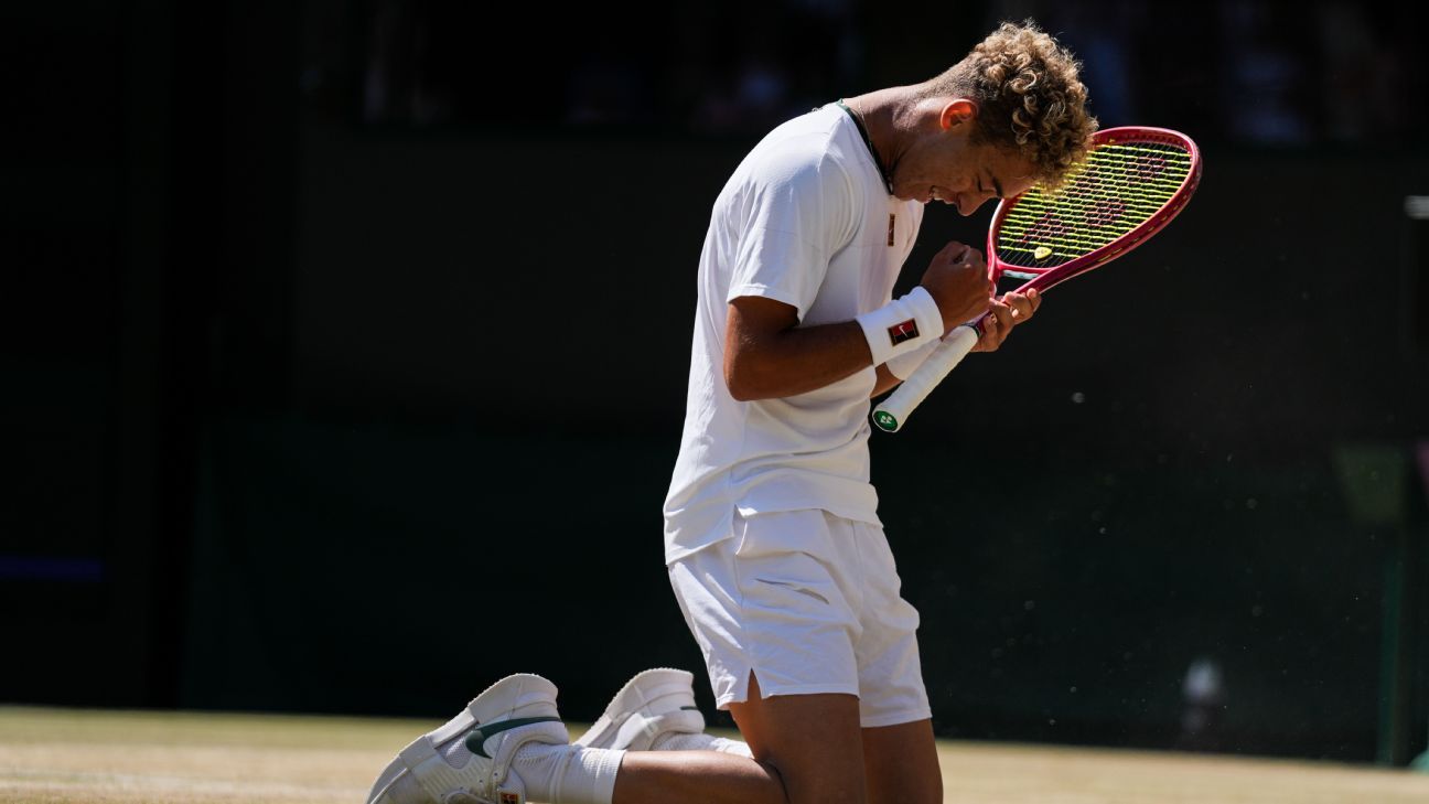 American qualifier, 16, wins Wimbledon boys' title...