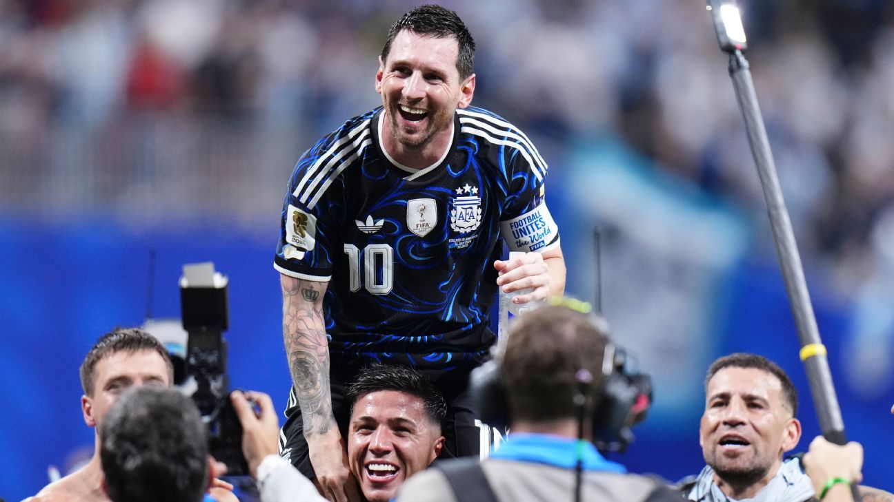 Player ratings: Messi gets 9/10 as Argentina beat ...