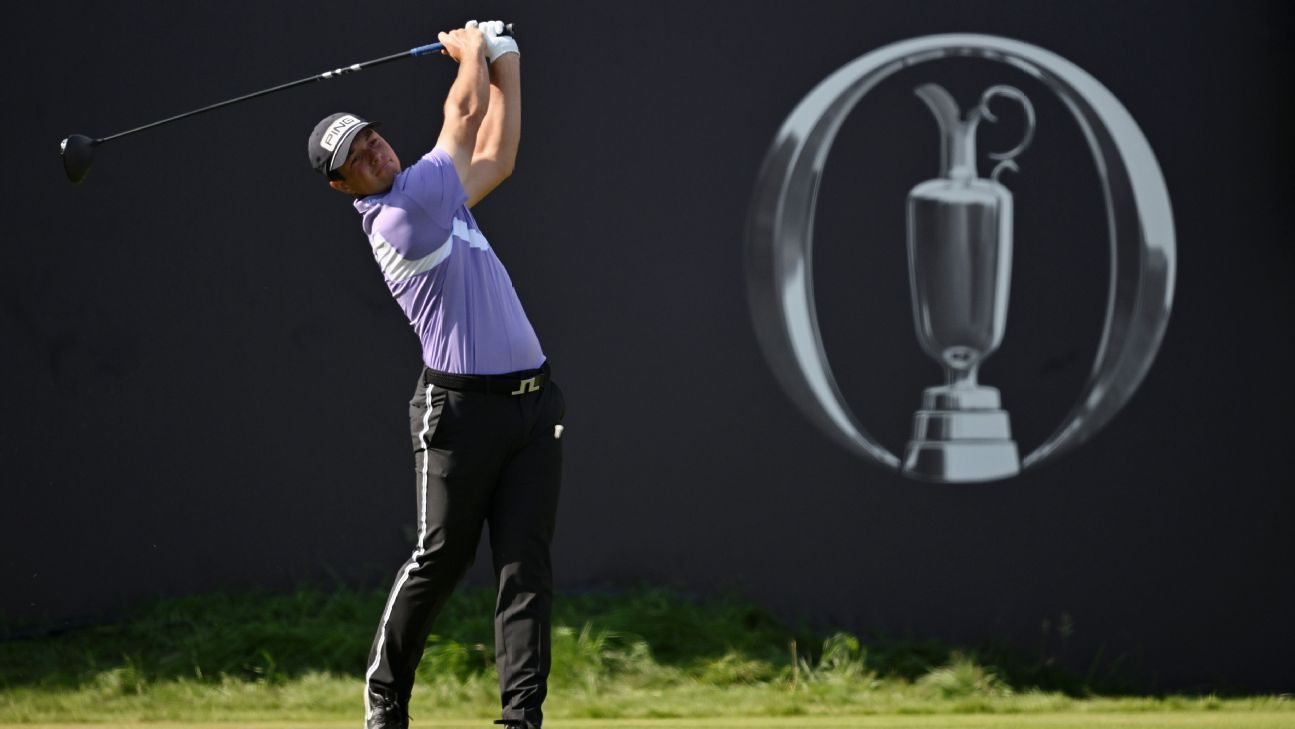 The Open Championship 2026: Best sights, sounds and shots from the first round