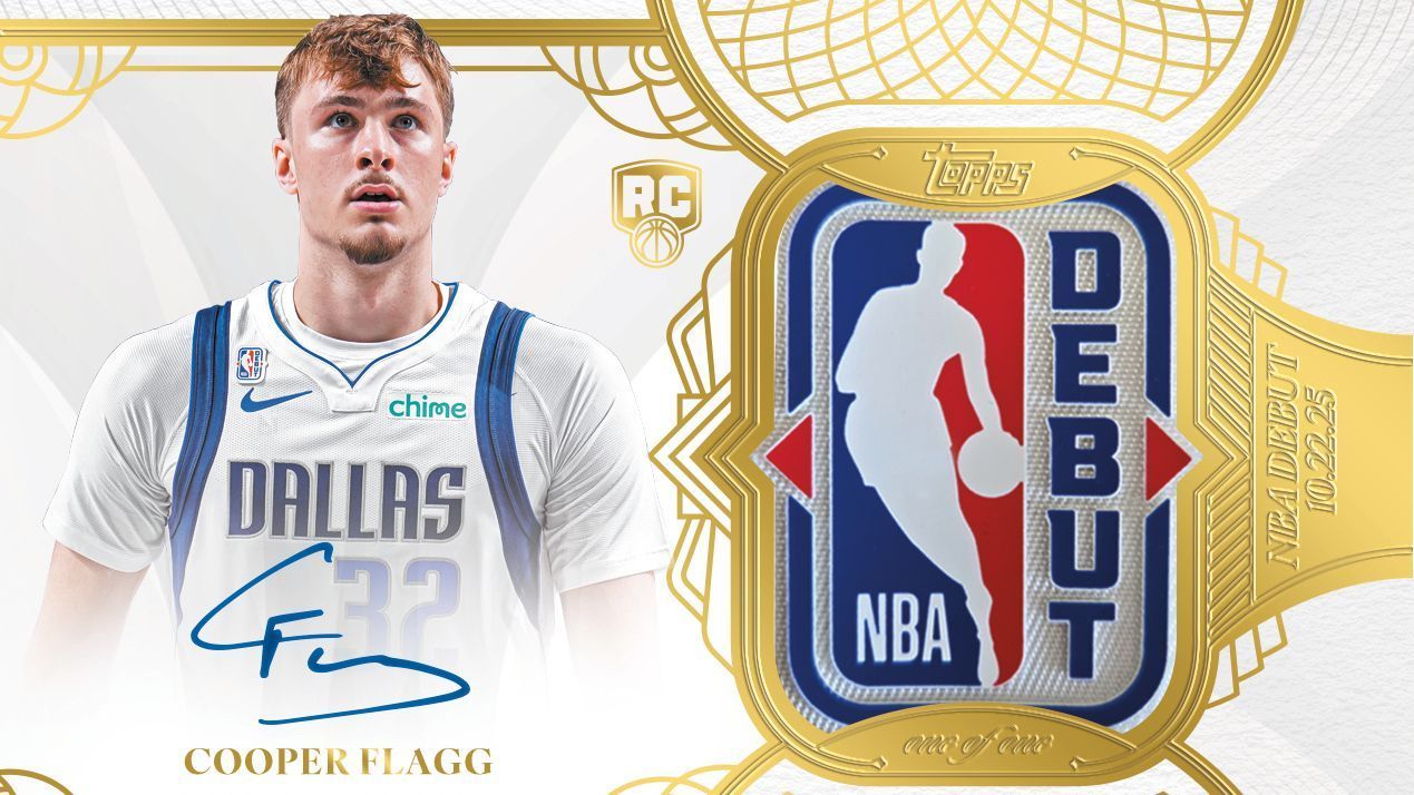 👀Cooper Flagg signs 1-of-1 numbered rookie card