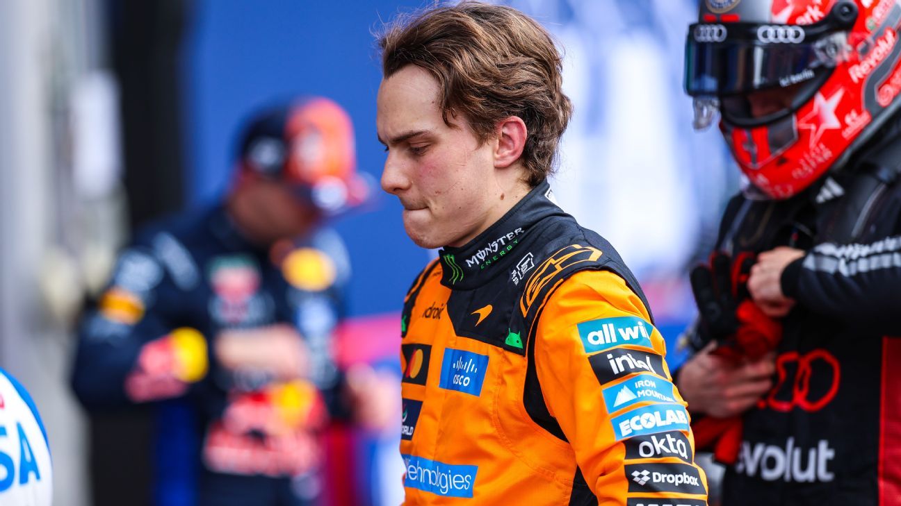 Oscar Piastri critica decisão dos grids na F1 por computadores no GP da Bélgica