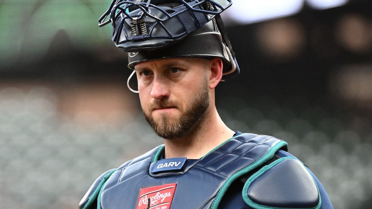 Marineros de Seattle liberan al C Mitch Garver y al OF Rob Refsnyder