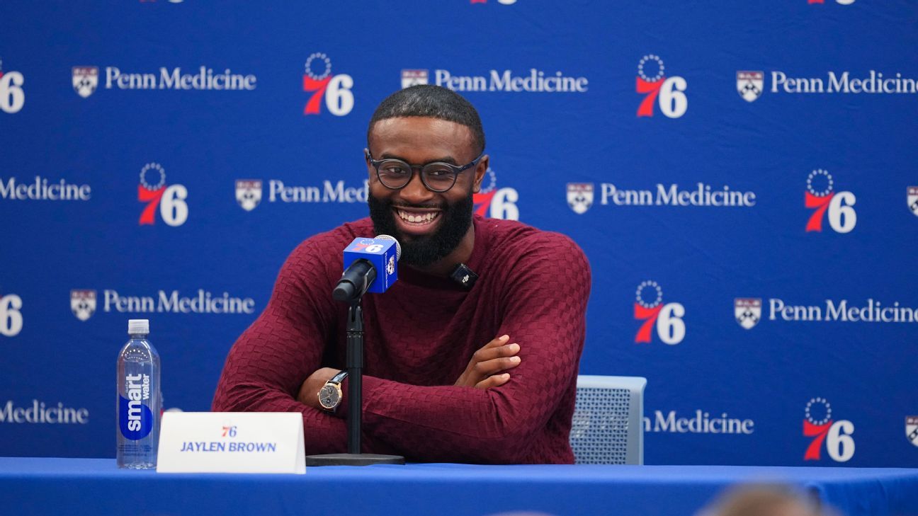 Jaylen Brown califica su traspaso a los Sixers como una 