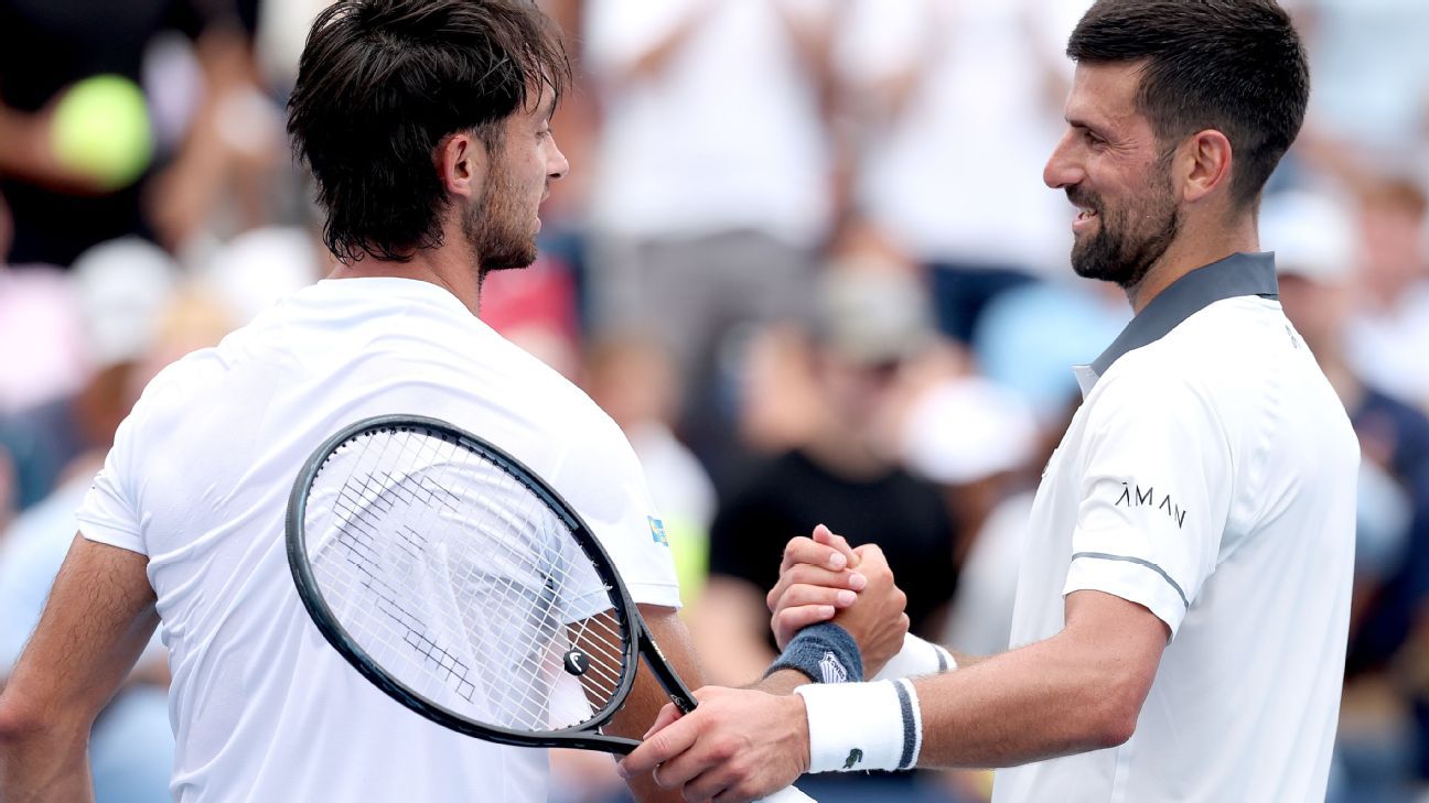 Tirante Upsets Djokovic 2-6, 6-4, 6-4 at Cincinnati Open