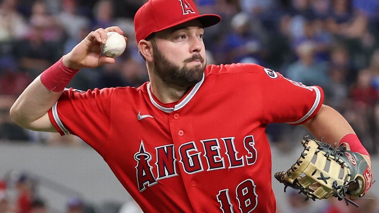 Angels place 1B Schanuel on 10-day injured list