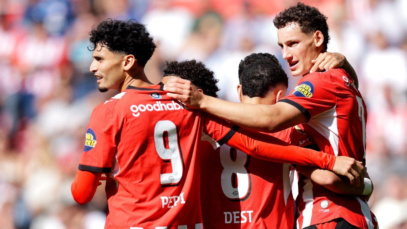 USMNT's Pepi, Dest score in PSV's 5-1 rout
