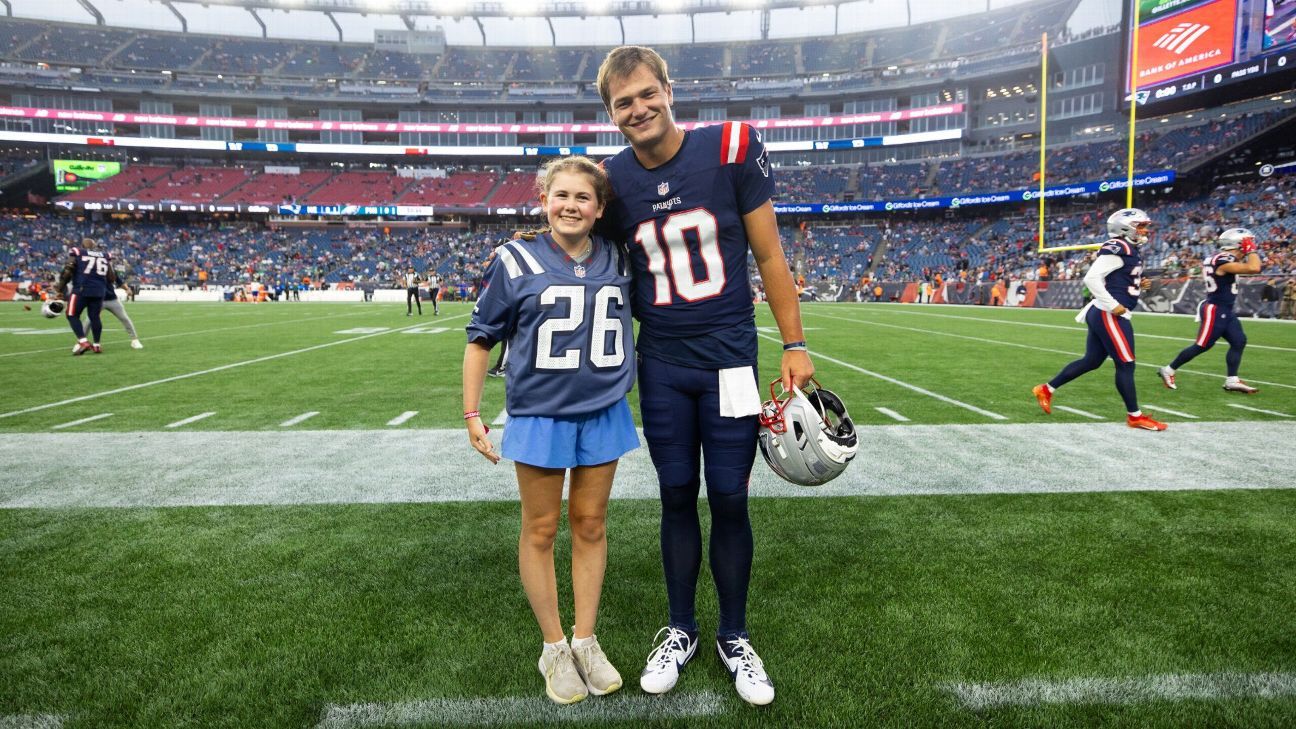 Ann Michael Maye completes baking Make-a-Wish for Patriots fan