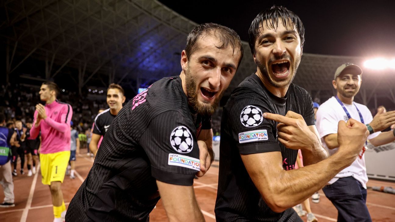 Sabah Stun Slavia Praha 2-0 for First Champions League Win