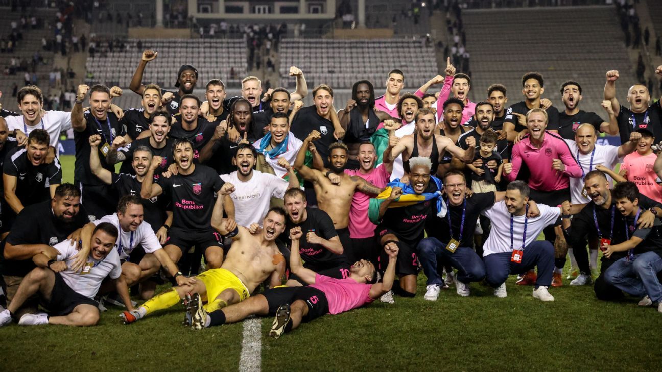 Who are UCL debutants, Arsenal/Barcelona opponents Sabah FK?